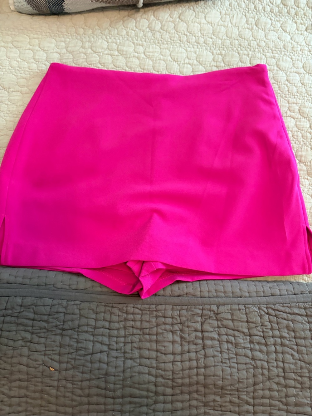 Express Hot Pink Mini Skort